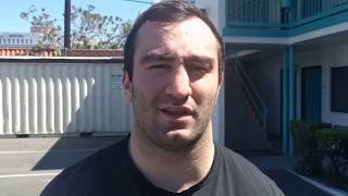 Gassiev in LA quotNo animosity toward Usyk Let the best man win boxing [upl. by Hyrup]