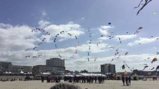 Berck Kite Festival 2017 [upl. by Eidolem]