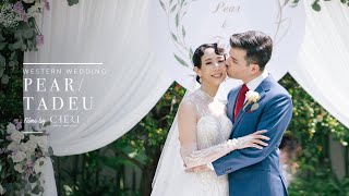 Baan Dusit Thani Western Wedding Trailer Pear amp Tadeu in Bangkok Thailand [upl. by Margy]