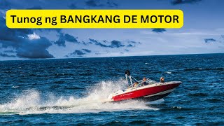 Tunog ng BANGKANG DE MOTOR  Sound of MOTORBOAT [upl. by Neeleuqcaj]