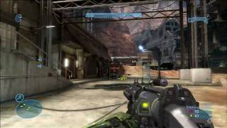 Halo Reach Beta  Grenade Launcher Gameplay [upl. by Nohtan513]