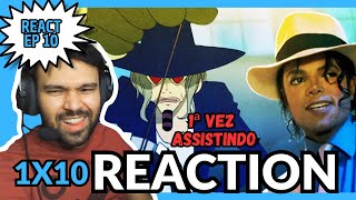 Sério MICHAEL JACKSON EM ONE PIECEKKKKKKKKKKKKKKKKK ep 10 reaction [upl. by Alegnat]