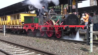 175 Jahre Deutsche Eisenbahn  Fahrt mit dem Adler  Jubiläumsfahrt NürnbergFürth 2010 [upl. by Athallia]