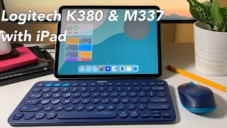 Logitech K380 and M337 worth it in 2021 iPad edition [upl. by Euqinahs]