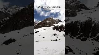 SHRI HEMKUNT SAHIB SNOWFALL 2024 hemkuntsahib uttarakhand devbhoomi [upl. by Delfine416]