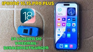 So löschen Sie VoicemailBenachrichtigungen auf iPhone 1615proplus ios 18 [upl. by Peddada]