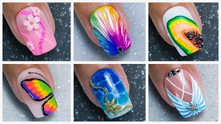 New Nail Art Designs 2024  Best Summer Nail Art Compilation [upl. by Vasiliu541]