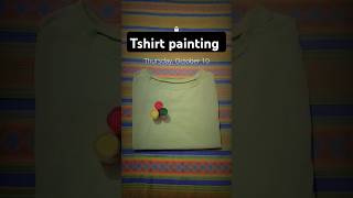 tshirt painting diy acrylicpainting fevicryl navratri [upl. by Savihc]