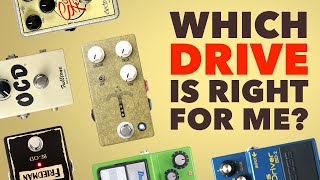 Understand The Types Of Overdrive Pedals On The Market [upl. by Rebmeced828]