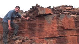 Stromatolites a good indicator of microbial activity [upl. by Yasmin]