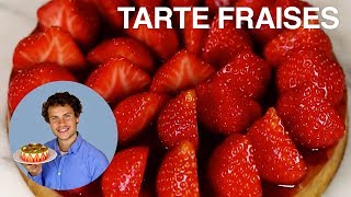 RECETTE DE LA TARTE AUX FRAISES [upl. by Ymled]