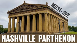 Nashville Parthenon  A FullScale Replica of the original Parthenon in Athens Greece [upl. by Ettennad]