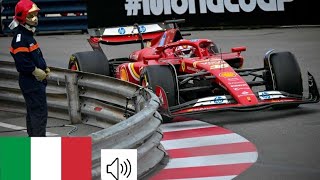 Leclerc wins in Monaco  Italian commentary Leclerc vince a Monaco  Vanzini [upl. by Beuthel]