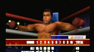 EA Sports Knockout Kings 2000 Playstation Game Play [upl. by Ahsiea]