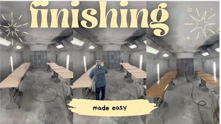 Finishing Made Simple [upl. by Shimberg446]