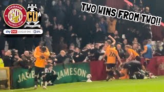 TWO WINS IN A ROW FOR CAMBRIDGE  Stevenage v Cambridge Match Vlog [upl. by Nalloh]