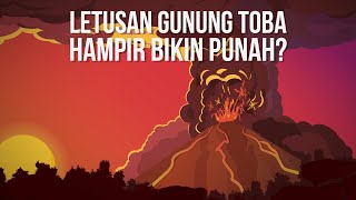 Benarkah Letusan Gunung Toba Hampir Bikin Manusia Punah [upl. by Oicirtap]