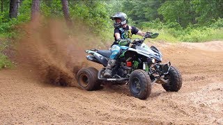 Fastest Quad Rider On The Trails [upl. by Adaynek]