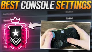 NEW Champion BEST Settings amp Sensitivity  Rainbow Six Siege Console [upl. by Hungarian]