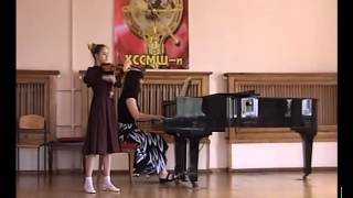 Shumeyko Asia plays Fiorillo Etude Ddur [upl. by Easter]