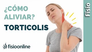 5️⃣ EJERCICIOS para aliviar la RIGIDEZ y el DOLOR de cuello TORTÍCOLIS [upl. by Einon723]