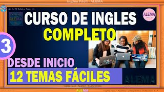 Curso De Ingles Desde Inicio Completo y Gratis Para Principiantes  Avanzados  PARTE 3 [upl. by Fornof]