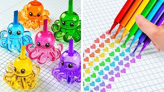 Brighten Your School Day with These Rainbow DIYs 🌈✂️ [upl. by Ahsinor776]