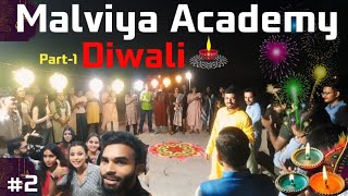 Diwali at MalviyaAcademy  Part1  Veer Sir Vlogs vlog diwali [upl. by Theresita723]