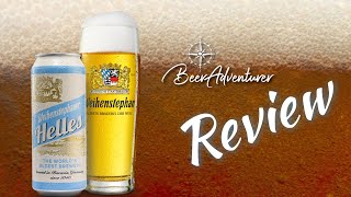 Helles  Weihenstephaner  Beer Review [upl. by Seabrooke421]