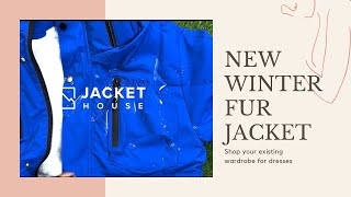 New Waterproof Winter 🥶 Fur Jacket 🤩  Now Available jackethouse1933 [upl. by Frannie156]