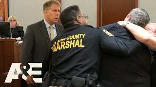 Court Cam Man on Parole FLIPS OUT After Child Custody Verdict  AampE [upl. by Dibru417]