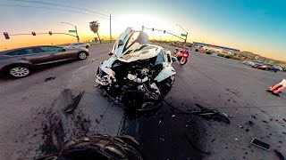 whose at fault 500000 McLaren TOTALED FULL VIDEO [upl. by Etnuhs]