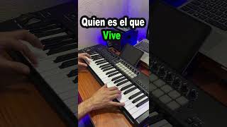 Quien es el que Vive Coros cumbia piano [upl. by Anrim239]