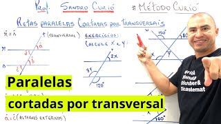 RÁPIDO e FÁCIL  RETAS PARALELAS CORTADAS POR TRANSVERSAIS [upl. by Ruth]