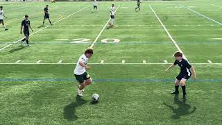 Xaverian Varsity Soccer vs New Dorp HS Scrimmage 101424 2nd half [upl. by Nairdad]