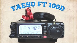 RADIO YAESU FT 100D [upl. by Sadoc685]