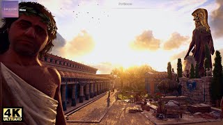 The Acropolis of Athens  Walking in the Ancient Greece in Assassins Creed Odyssey [upl. by Ennaeiluj41]