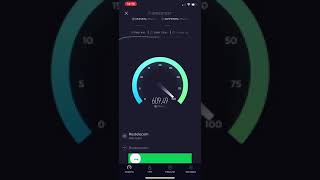 1GBits 1000MBps DOWNLOAD SPEED SpeedTestnet on Iphone 11 PRO Max IOS 135 Beta 3 17F5054h [upl. by Chil]