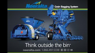 Neeralta Grain bag unloader  Grain Bag Extractor [upl. by Furey251]