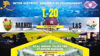 INTER DISTRICT SENIOR T20 TOURNAMENT 202425 [upl. by Gaughan817]