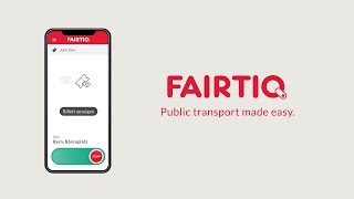 So funktioniert die App  einchecken auschecken FAIRTIQ [upl. by Mount825]