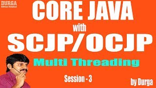 Core Java with OCJPSCJP Multi Threading Part3  The ways of defining a Thread Part2 [upl. by Crane]