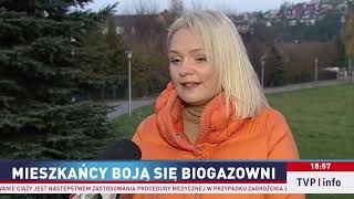 TVP Info  Polska Bliżej  2024 11 08  Raba Wyżna  Mieszkańcy boją się biogazowni [upl. by Brindle]