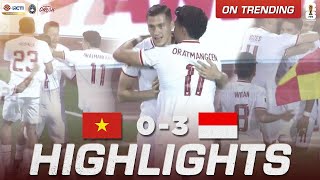 HIGHLIGHT Vietnam 0 vs 3 Indonesia  R2  KUALIFIKASI PIALA DUNIA 2026 [upl. by Mackler479]