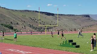 District Track Maupin OR 1A 300 hurdles [upl. by Viccora]