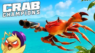 Crab Champions  IS IT REALLY THE NEW RISK OF RAIN  First Impressions amp Gameplay Showcase [upl. by Loeb]