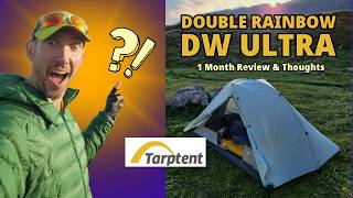 Tarptent Double Rainbow DW ULTRA Tent  1 Month Review and Thoughts [upl. by Lune127]