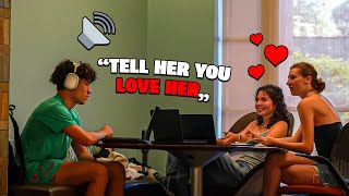 Blasting Inappropriate Tutorials In The Library Prank [upl. by Rausch]