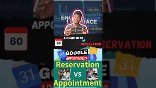 📢 Day 6075  📆 Appointment vs Reservation 💺  Lets Learn English😎 Speak With SADEESH🎙️ english [upl. by Odelia]