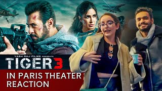 Tiger 3 Theater Reaction manoushkareacts tiger3 sharukhkhan hrithikroshan salmankhan pathan [upl. by Neil]